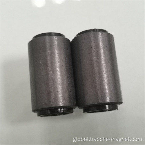 Y40 Ferrite Magnet 20mmx6mmx45mm ferrite strip magnets with hole 8poles magnet Manufactory